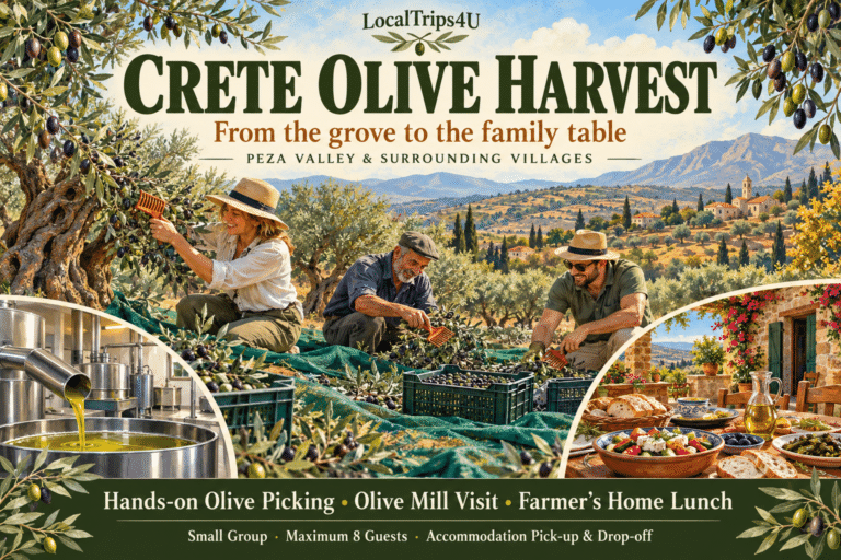 Peza Valley Olive Harvest, Olive Mill and Farmer’s Home Lunch (1325385)
